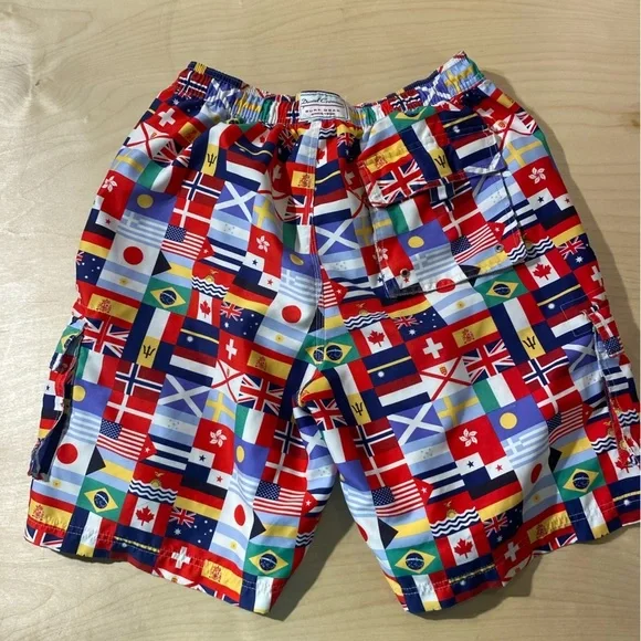 Cremieux Beach Wear Men’s Swim Trunks Medium (MR) - Picture 6 of 8